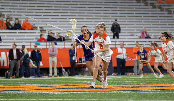 Syracuse draw control specialist Kate Mashewske ruled out for the year with lower body injury