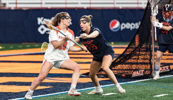 No. 1 Syracuse beats Virginia 21-9 behind combined 14 goals from 3 players