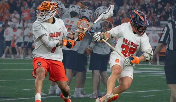 From travel lacrosse to SU, Joey Spallina and Michael Leo&#8217;s chemistry has been a constant