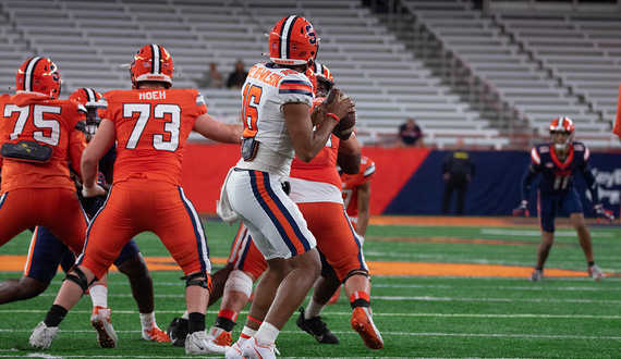 Observations from SU&#8217;s spring game: Lamson works with first team, defense shines