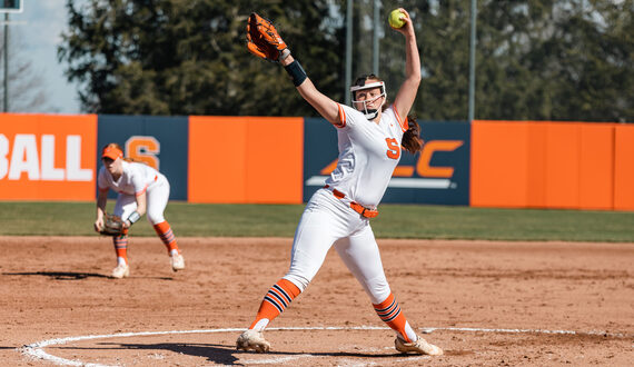 Syracuse’s pitching struggles stem from poor command, inconsistency