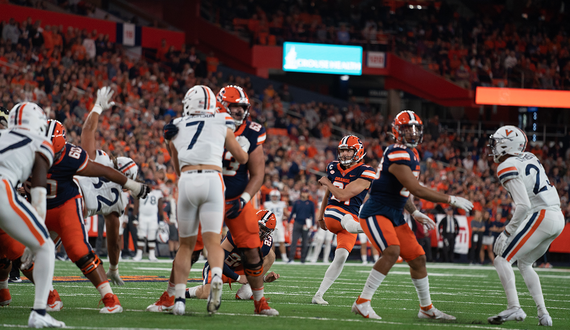 SU kicker Andre Szmyt signs with Chicago Bears after going undrafted