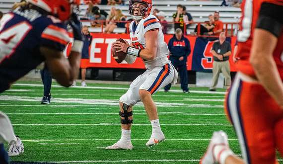 Syracuse quarterback Justin Lamson reportedly entering transfer portal