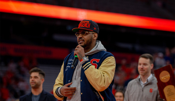 Former Syracuse forward Carmelo Anthony announces retirement from NBA