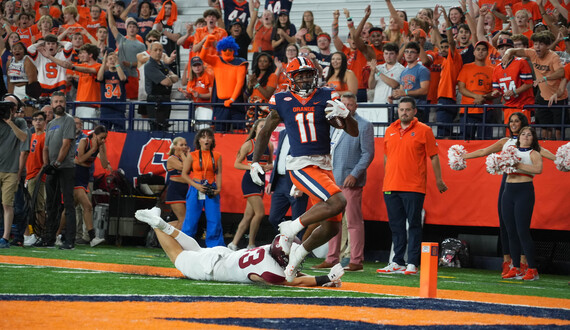 The next day: Syracuse&#8217;s blowout win over Colgate highlights receiver depth