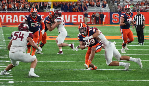 Syracuse running back Ike Daniels named ACC Rookie of the Week