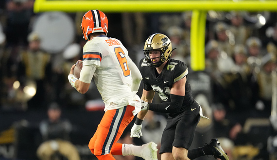 SU capitalizes on Purdue turnovers with ground game in 35-20 win