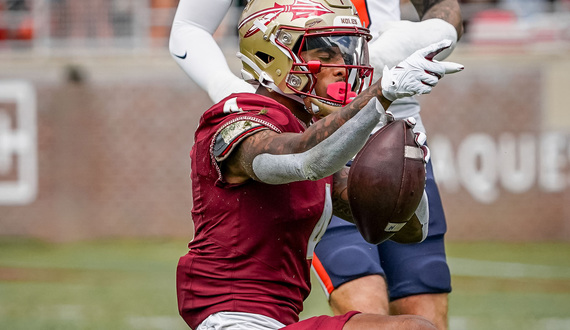 Florida State&#8217;s Keon Coleman torches Syracuse for 140 receiving yards, 107 return yards