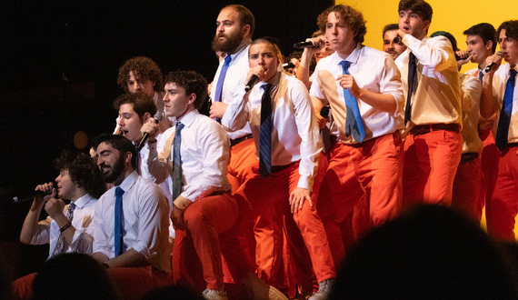 Otto Tunes shaves heads, pies faces for 11th annual ‘Cockappella’ concert