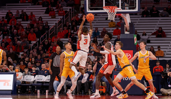 Judah Mintz fuels 14-0 2nd-half run to lead Syracuse past Canisius 89-77