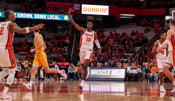 Naheem McLeod tallies 3 defensive rebounds, 5 blocks in an up-and-down performance against Canisius