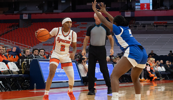 Dyaisha Fair’s 28 points lead Syracuse to 101-53 win over Central Connecticut State