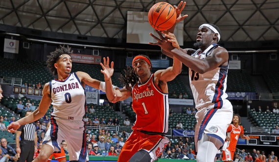 Syracuse struggles inside throughout 76-57 loss to No. 11 Gonzaga