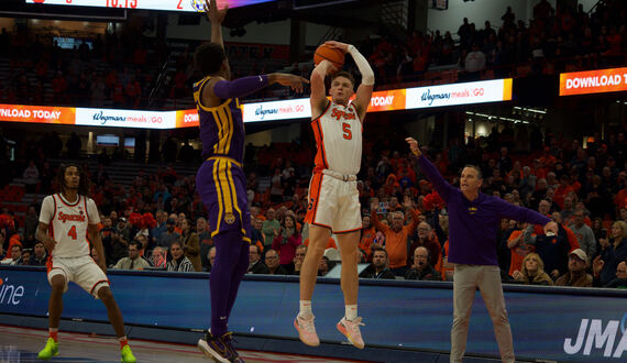 Observations from Syracuse’s blowout win over LSU: Strong 3-point shooting, stopping Will Baker