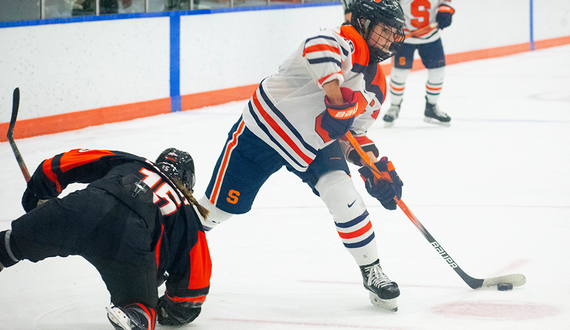 Syracuse defeats RIT 3-1 to win 1st CHA game of season