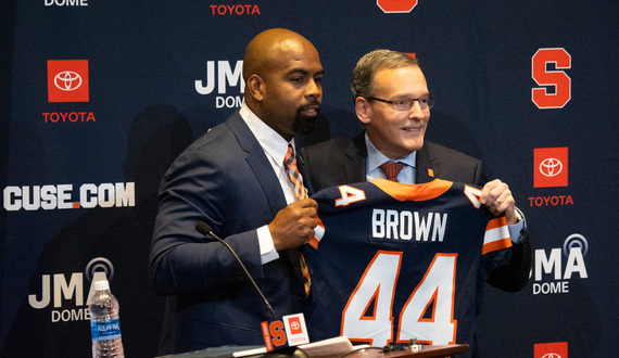 Fran Brown talks recruiting, community in introductory press conference