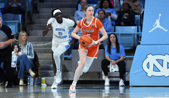 No. 25 Syracuse’s star guards struggle in defeat to North Carolina