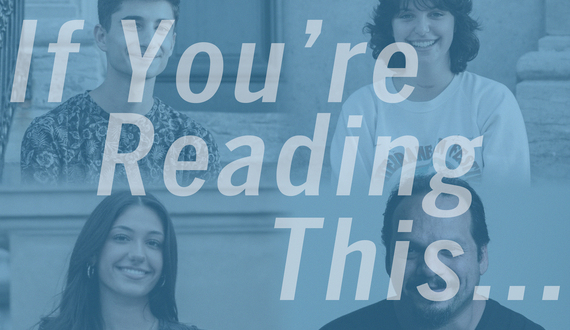 &#8216;IfYoureReadingThis&#8217; creates a student-led space on campus for mental health