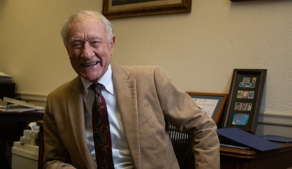 After 58 years of teaching, new &#8216;possibilities&#8217; keep professor Harry Lambright young