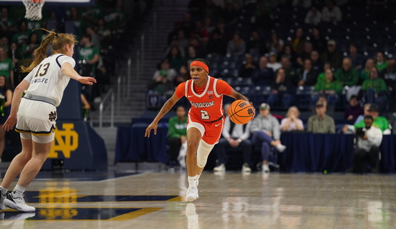 2nd half defense helps No. 22 Syracuse upset No. 15 Notre Dame 79-65