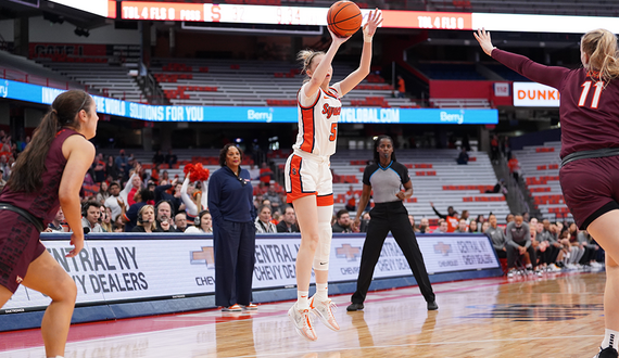 SU struggles to adjust to zone, shoots 33.3% in 75-62 loss to Virginia Tech