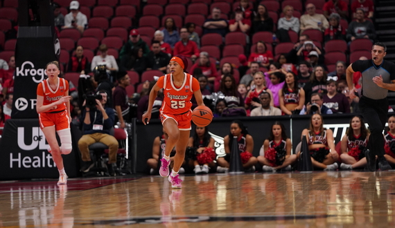 No. 21 Syracuse’s offensive struggles continue in 81-69 loss against No. 16 Louisville