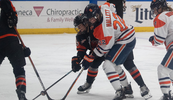 Syracuse keeps playoff hopes alive with 3-0 over RIT