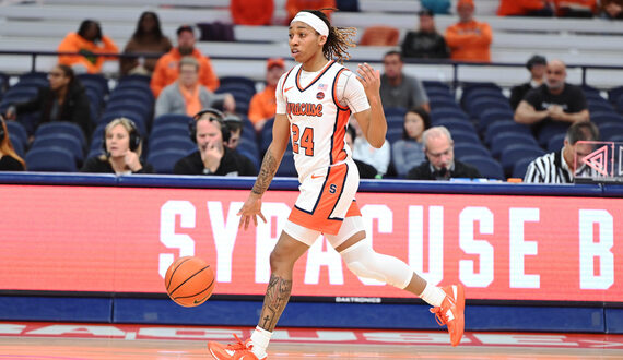 While injured, Dominique Camp connects with SU teammates through NIL deal