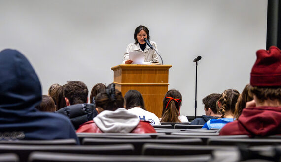 Columbia professor Anelise Chen explores existentialism at Raymond Carver Reading Series