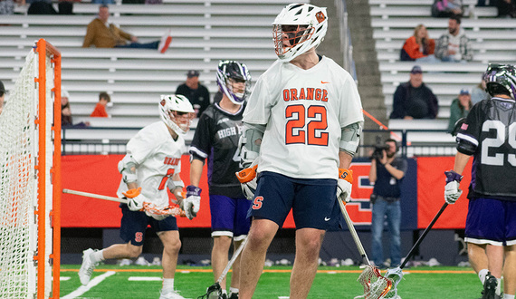 Joey Spallina’s career-high 7 goals lead No. 7 Syracuse past High Point 19-13