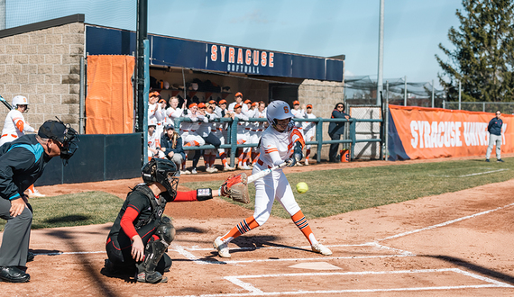 Syracuse records 1 hit in 2-1 loss to Virginia