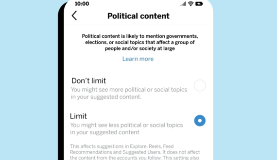 Instagram’s attempt to quietly limit ‘political content’ is a means of censorship