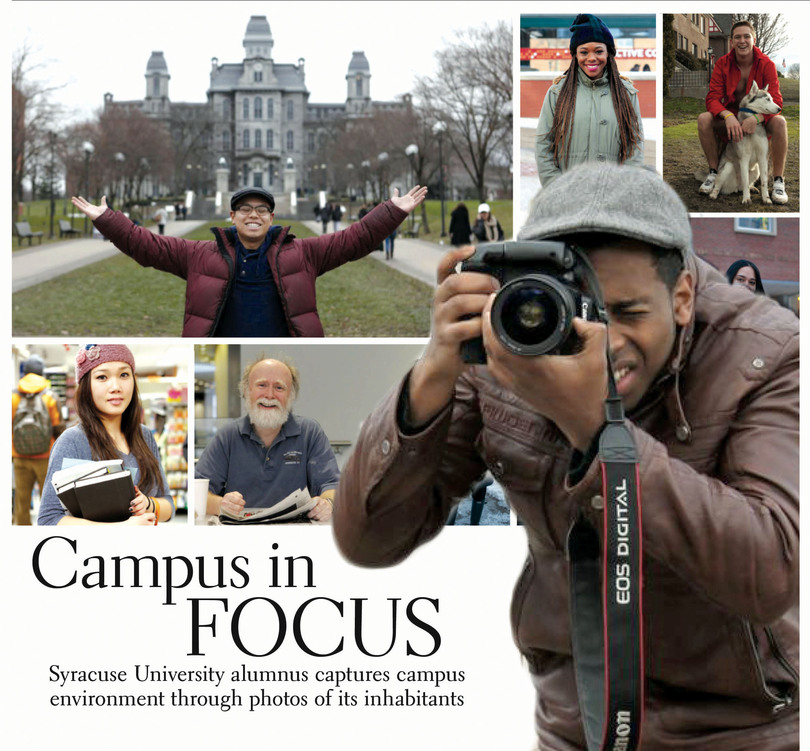 Campus in focus: Syracuse University alumnus captures campus environment through photos of its inhabitants