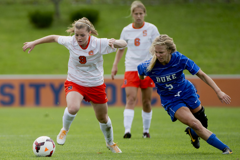 Syracuse battles back in 2nd half to tie No. 18 Duke