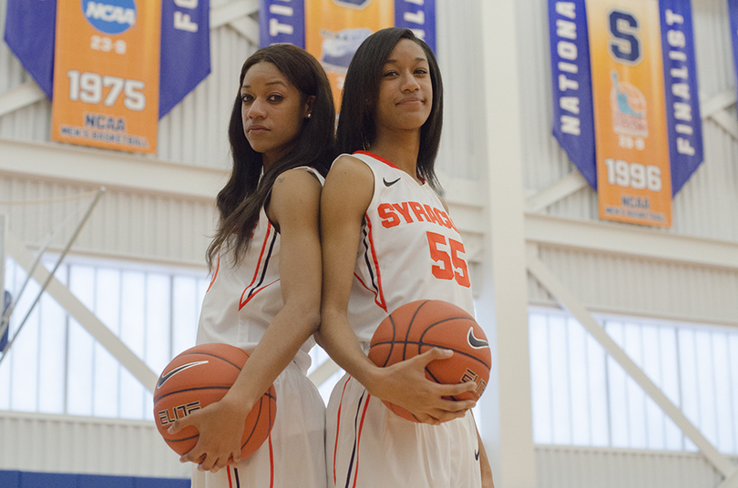 All Day: Freshman sisters Bria, Briana look to fill frontcourt void left by Alexander