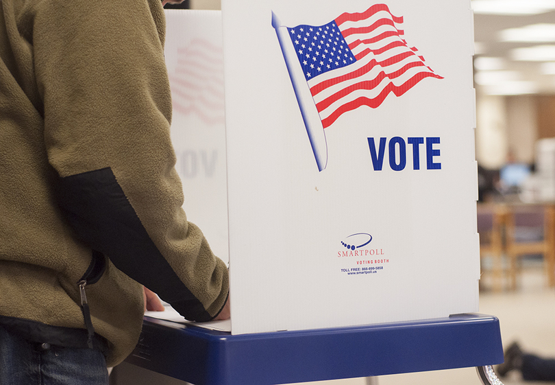 Bird polling station sees few voters on local election day