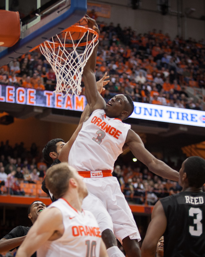 MOVIN&#8217; ON UP: No. 4 Syracuse throttles Binghamton 93-65, will likely claim No. 2 spot in nation