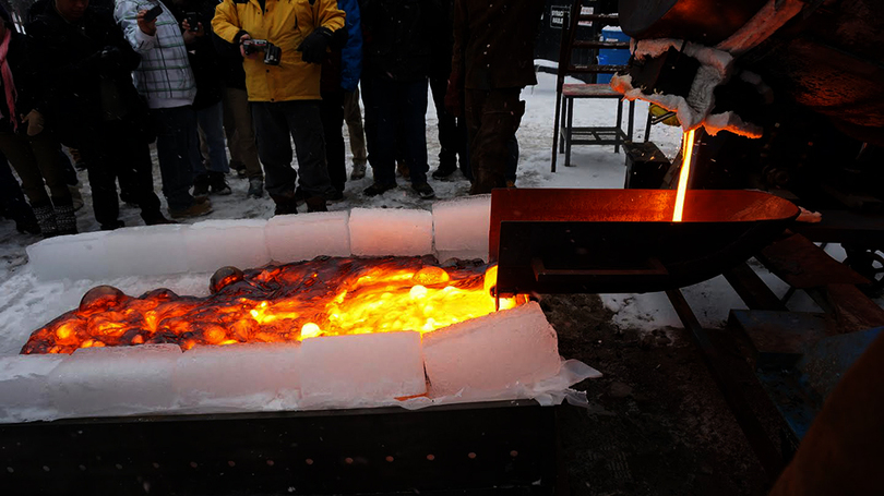 SU project combines science and art to create lava fields