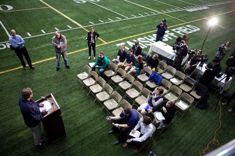 Gallery: Syracuse men&#8217;s lacrosse kicks off season with media day