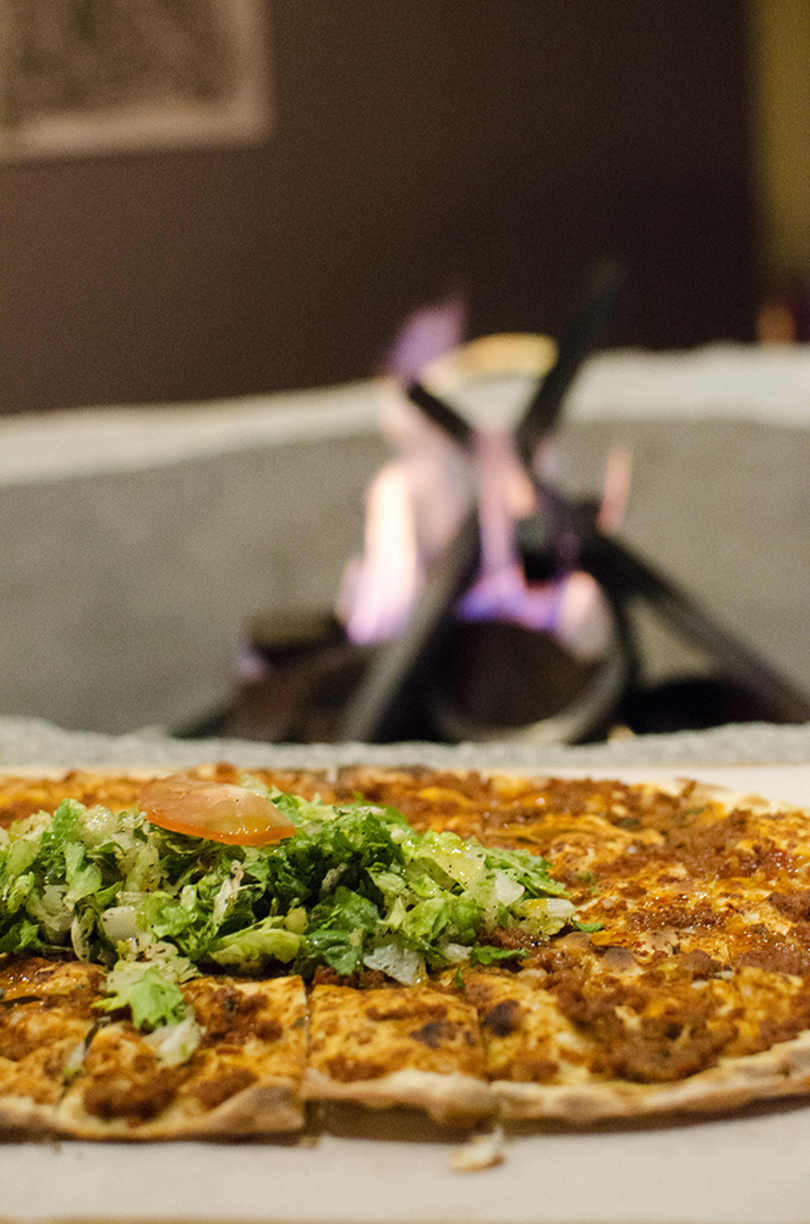 Fire station: Flame-themed restaurant impresses with artisanal pizza, simple design