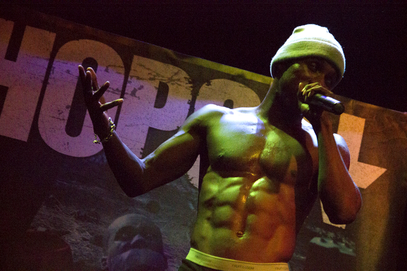 Hopsin brings energetic performance to homogeneous crowd at Westcott Theater