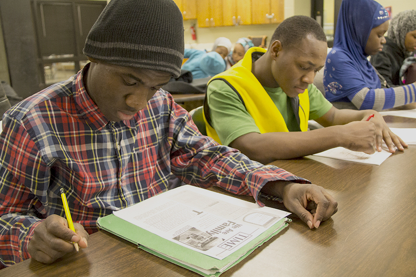 Teachable moments: After-school program assists refugee students with homework