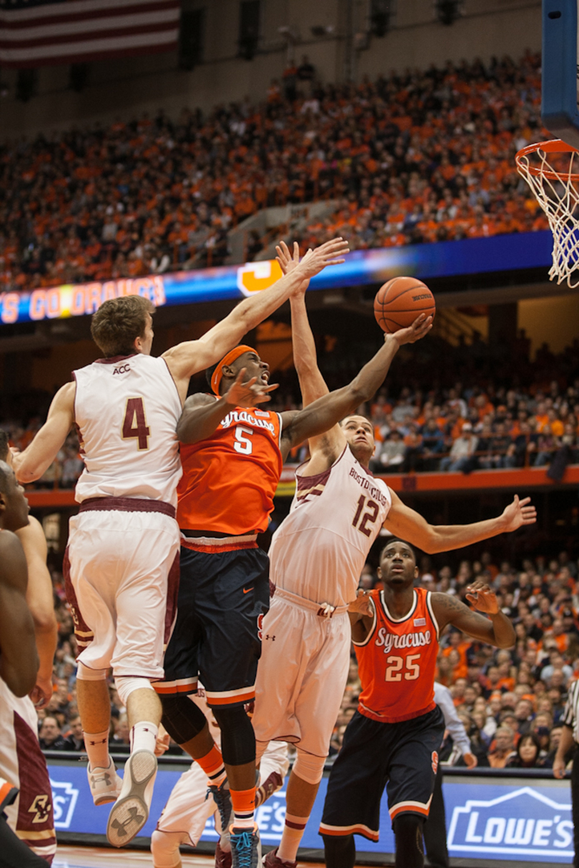 Fair struggles mightily, makes 7-of-23 shots in Syracuse loss to Boston College