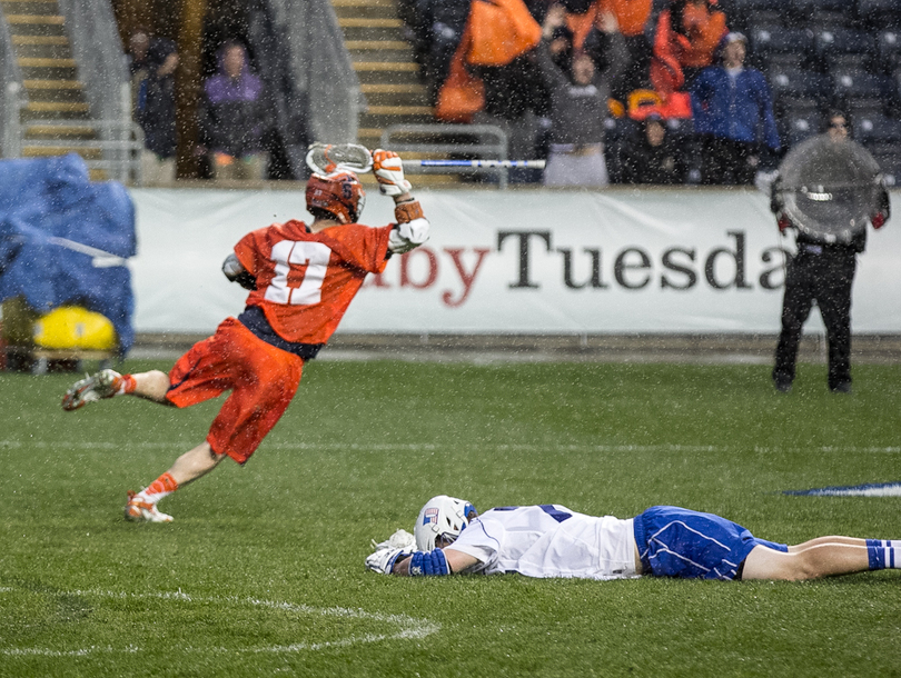 PUNCHING BACK: Donahue&#8217;s last-second goal pushes Syracuse past Duke, into ACC tournament final