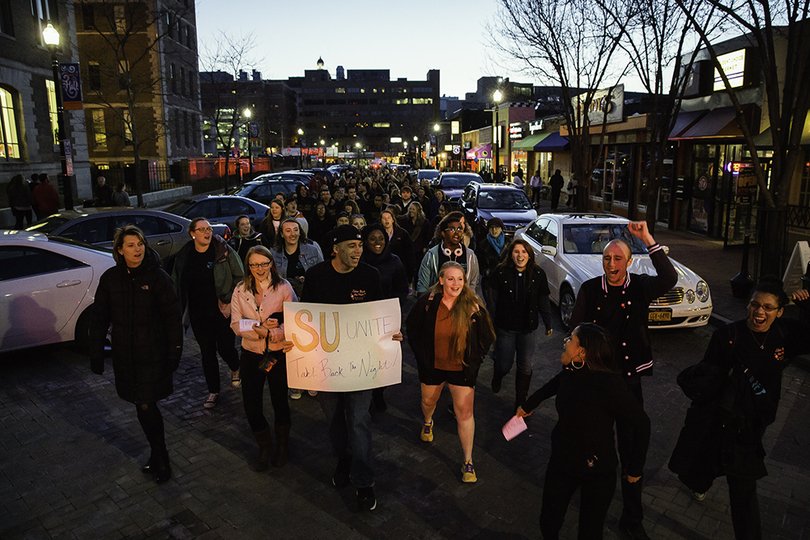 The night is theirs: Community comes together against sexual violence