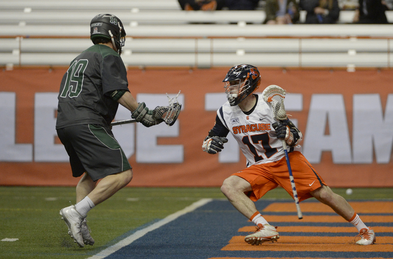 Seven different players score for Syracuse in 10-8 win over Binghamton