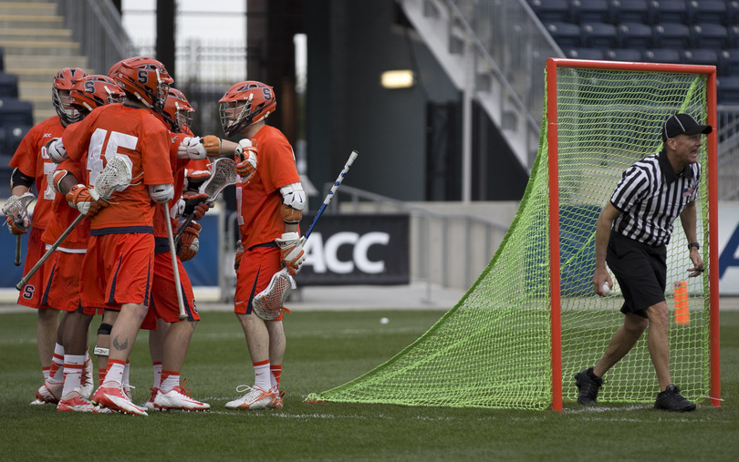 Syracuse attack leads 16-goal outburst, carries team into ACC tournament final