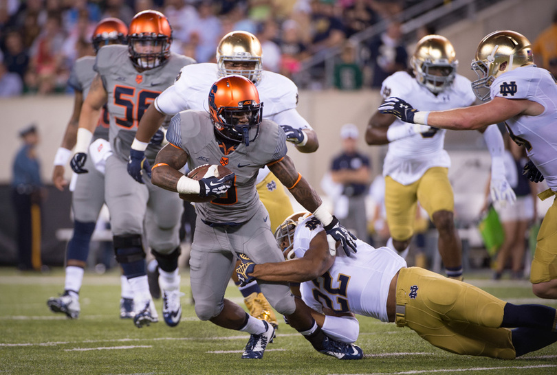 Syracuse falls to Notre Dame 31-15 despite forcing 5 turnovers