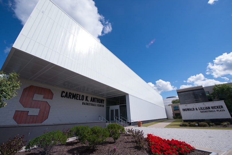 Gallery: An inside look at the Carmelo K. Anthony Center