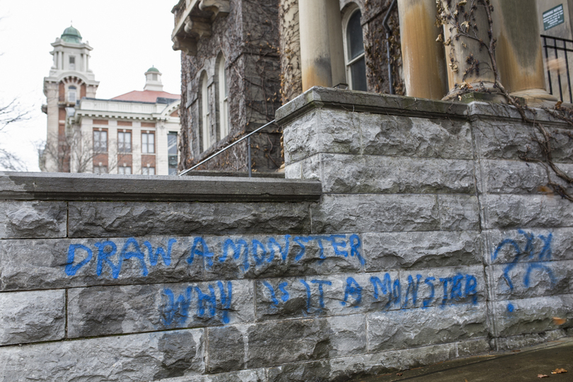 All charges dropped against two former SA members charged in campus graffiti case